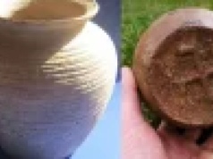 Tysiącletnie naczynie ze swastyką odkryte niedaleko Sandomierza