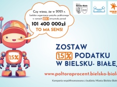 1,5% podatku – wybór, który ma duże znaczenie. Ponad 100 mln zł zasiliło bielskie organizacje