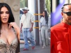 Kim Kardashian i Lewis Hamilton maszerują RAZEM na zakupy. Zakochani (?) oglądali luksusowe dywany (FOTO)