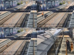 Niebezpieczne zdarzenie na stacji PKM Gdańsk Rębiechowo