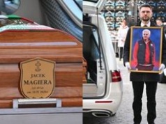 Pożegnanie Jacka Magiery. Wzruszające słowa księdza podczas uroczystości w Warszawie