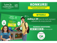 VI edycja „Lekcji Nieśmiecenia”! Konkurs z nagrodami dla placówek i nauczycieli