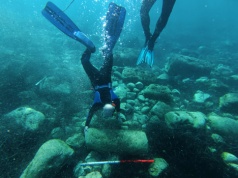 Starożytne tarcze zegara i wino na dnie morza. Nowe odkrycia w Ptolemais