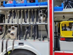 Pożar w centrum Krakowa. Kłęby dymu nad miastem