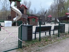 Plac Zabaw w Parku Zamkowym w Mysłowicach zamknięty do odwołania