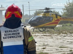 14-latka spadła z elektrycznej hulajnogi. Na miejsce wezwano śmigłowiec LPR