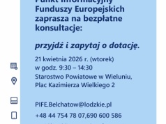 Już we wtorek w Wieluniu darmowe konsultacje na temat pozyskiwania unijnych dotacji