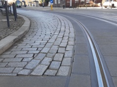 Trwa remont w okolicach dworca PKP Szczecin Niebuszewo