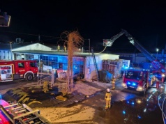 Gręboszów: Nocny pożar w zakładzie produkcyjnym