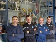 Unia Racibórz i Ruch Chorzów zacieśniają współpracę. Spotkanie w centrum szkolenia