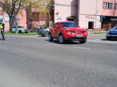 Łuków: Potrącony na skrzyżowaniu 74-latek trafił do szpitala