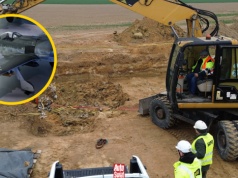 Na budowie drogi S8 znaleźli niemiecki myśliwiec. To wrak Focke-Wulfa