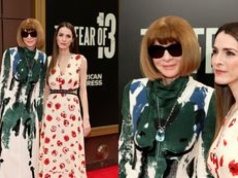 RZADKI WIDOK: Anna Wintour melduje się z 39-letnią córką na premierze sztuki na Broadwayu. Podobna do słynnej mamy? (ZDJĘCIA)