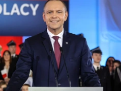 Zaskakujące sceny na wizji. W rolach głównych Nawrocki i snus