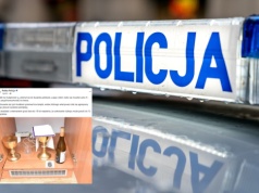 Włamał się do plebanii i zaczął pić wino. Potem był agresywny