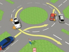 Na dwupasmowym rondzie cwaniak ma lepiej. "Takie mamy prawo"