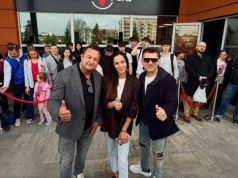 Zenek Martyniuk na otwarciu Piri Piri w Lublinie. Tłumy zamieniły event w koncert