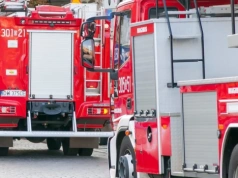 Po wypadku cały motocykl spłonął. 43-latek nie żyje