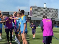Sceny na treningu Barcelony. Tak potraktowali Szczęsnego