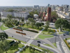 Plac Narutowicza – początek modernizacji