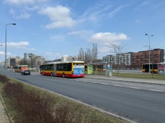 Warszawa. Prace przy rozbudowie stacji metra Kabaty