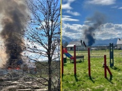 Dolnośląskie: Pożar na składowisku śmieci