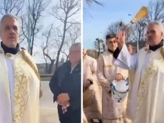 Słowa księdza wywołały zdumienie. Tak się zwrócił do Ukraińców