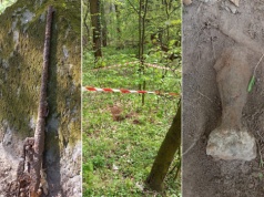 Poszukiwacze odkryli granat, pociski i karabin