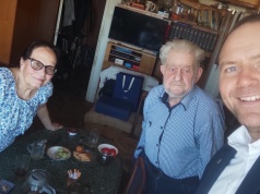 Prezydent Nawrocki gościł w domu Joanny i Andrzeja Gwiazdów