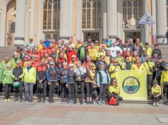 Cykliści w Licheniu. Nowy sezon rozpoczęli z błogosławieństwem