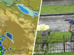Centrum deszczowego niżu znajdzie się dokładnie nad Polską. W tych regionach będzie padać najmocniej