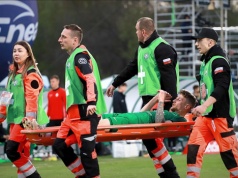 Koszmarna kontuzja obrońcy Warty Poznań