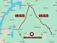 Zamknięty przejazd, będą wielokilometrowe objazdy