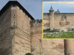Runął fragment murów twierdzy w Chocimiu. "Wszyscy żyją, nikomu nic się nie stało"