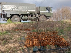 Niebezpieczne znalezisko podczas wykopu pod światłowód. Saperzy usunęli 169 pocisków artyleryjskich
