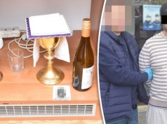 Włamał się na plebanię. Miał niecny plan. Nakrył go ksiądz, gdy "konsumował" na ławce