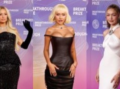 Znane twarze brylują na gali Breakthrough Prize: posągowa Paris Hilton, ODMIENIONA Christina Aguilera i inni (ZDJĘCIA)