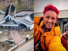 Michał Wiśniewski zawitał z 5-letnim synem na budowę willi, w której miał zamieszkać z Polą (FOTO)