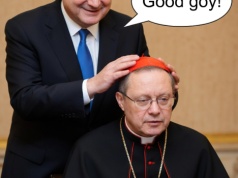 Żydowski oszczerca rzecznikiem kard. Rysia