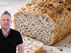 Szybki chleb Strzelczyka. Mieszam łyżką i idę na kawę. Zawsze wychodzi!