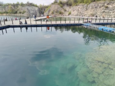 Zakrzówek w niedzielne popołudnie. Bez tłumów, przed sezonem