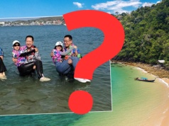 Wnoszą dziewczyny do morza – niezwykły rytuał na rajskiej wyspie