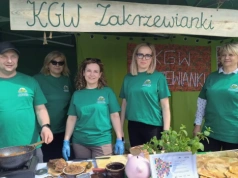 KGW „Zakrzewianki” z gminy Wysokie Mazowieckie zaprezentowały kulinarne dziedzictwo regionu w Szepietowie