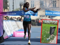 "Absolutny syf i patologia", czyli dziwne pamiątki po maratonie w Krakowie