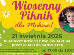 Ty też możesz pomóc Maksowi – przyjdź na piknik przy Kościele pw. św. Jakuba!