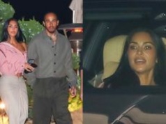 Miłość kwitnie: Kim Kardashian i Lewis Hamilton wybrali się na romantyczną randkę w Malibu (ZDJĘCIA)