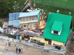 Wybuch w szatni klubu sportowego w Małopolsce. Zdjęcia szokują