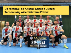 Księża z Grybowa wicemistrzami Polski w futsalu.