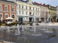 Miejskie fontanny w Świnoujściu na majówkę