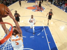 Knicks przegrywają thriller z Hawks. McCollum bohaterem, Sochan na ławce